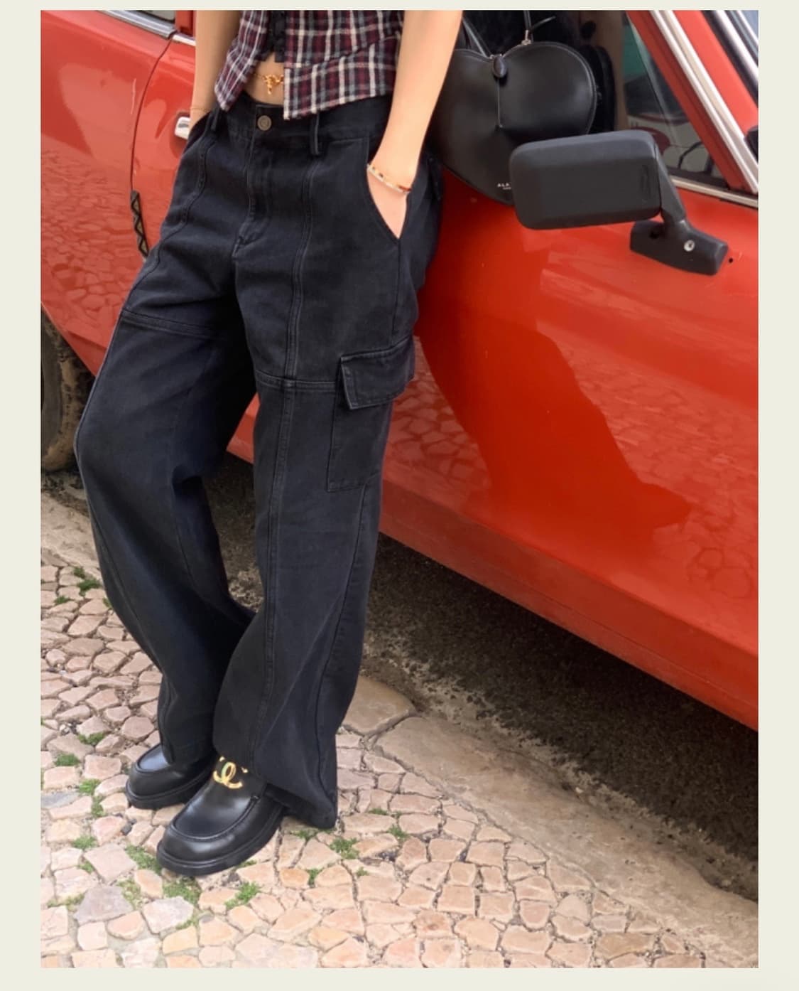 미개봉 seooocookie 서쿠키 어반 워싱 카고 팬츠 상품이미지2