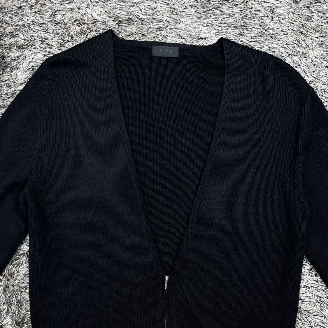 타임 남성 울 100% 가디건 (100-105) 상품이미지2