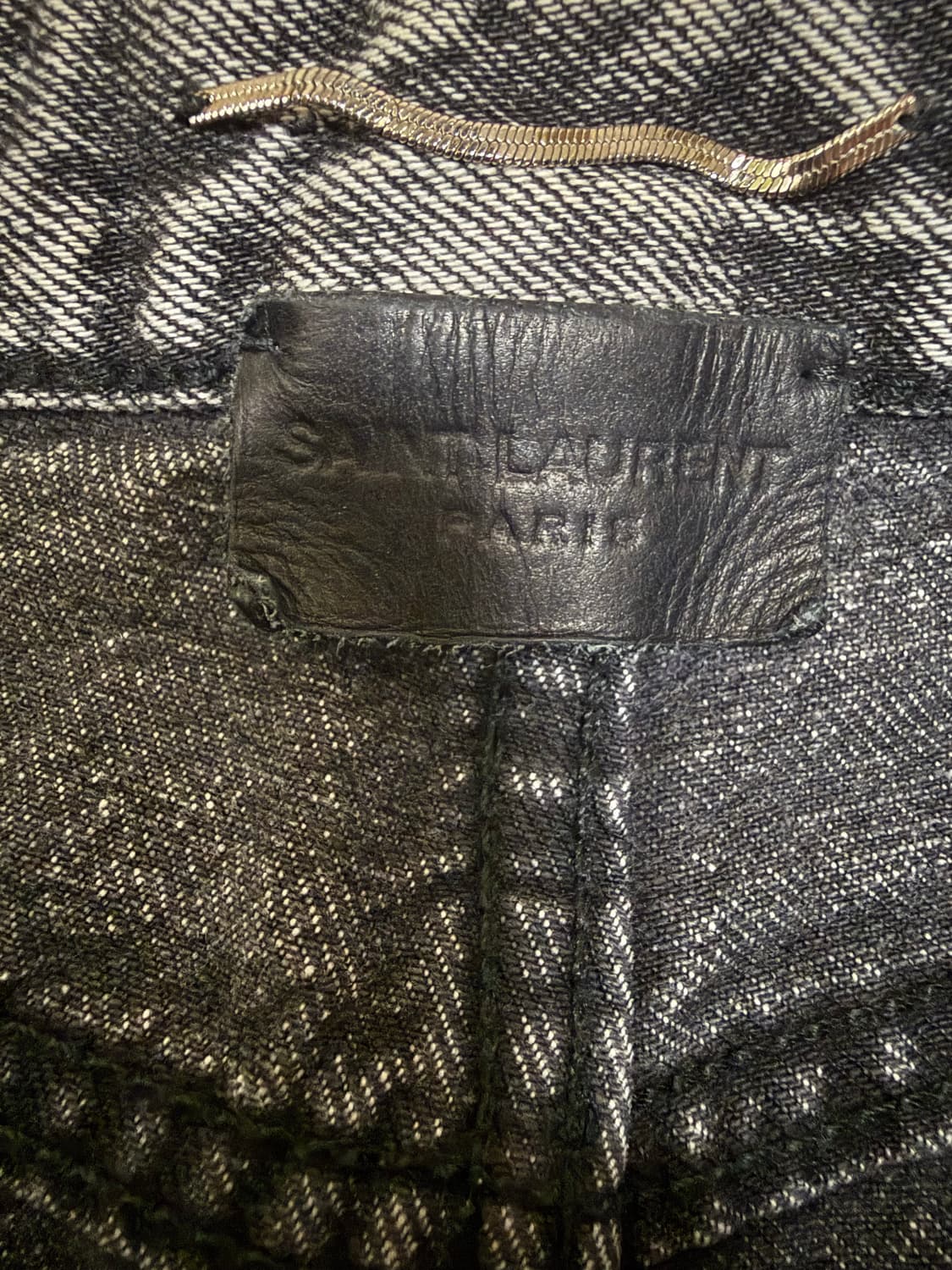 생로랑 그레이 스노우 워시 데님 상품이미지3