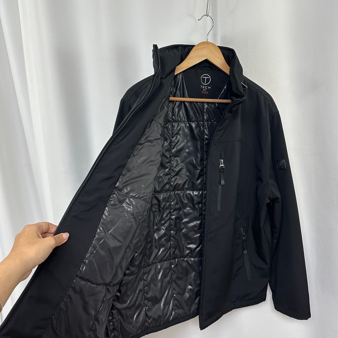   투미 남자 패딩 자켓 검정 빅사이즈 실측112 상품이미지7