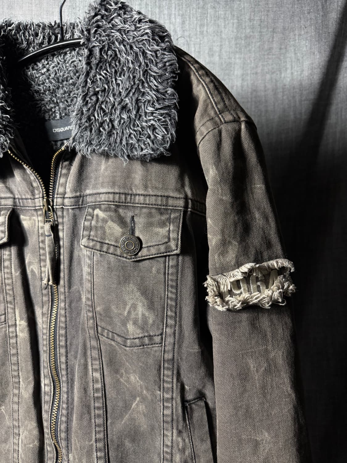 디스퀘어드2 데님무스탕 상품이미지4