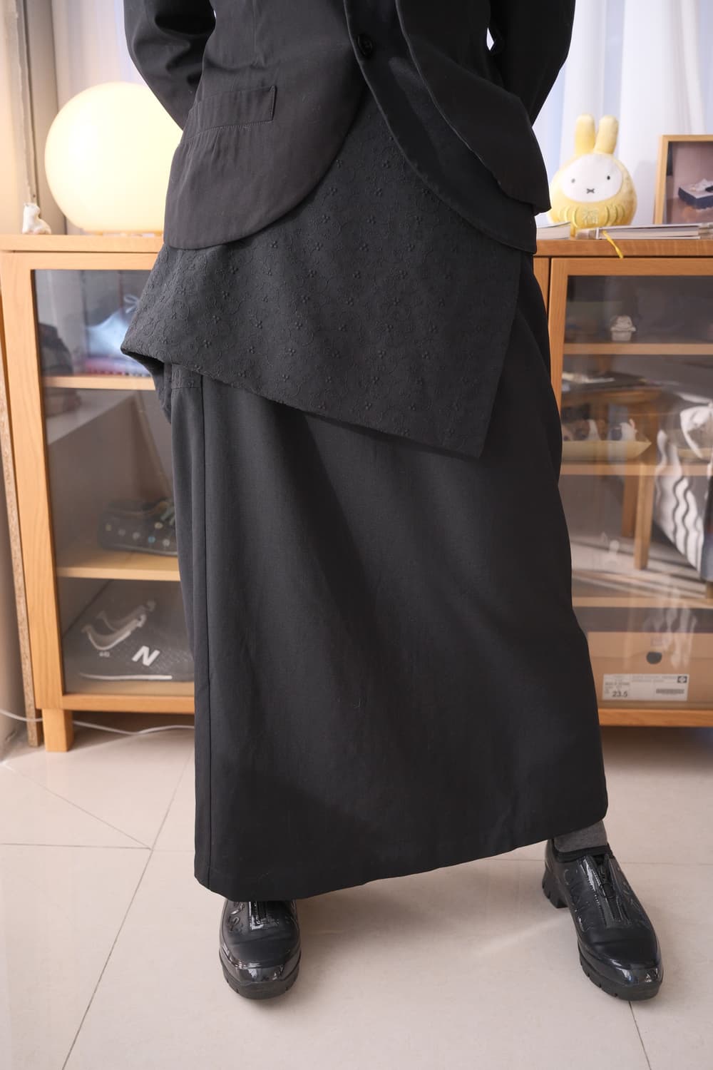98ss Drape long skirt 상품이미지3