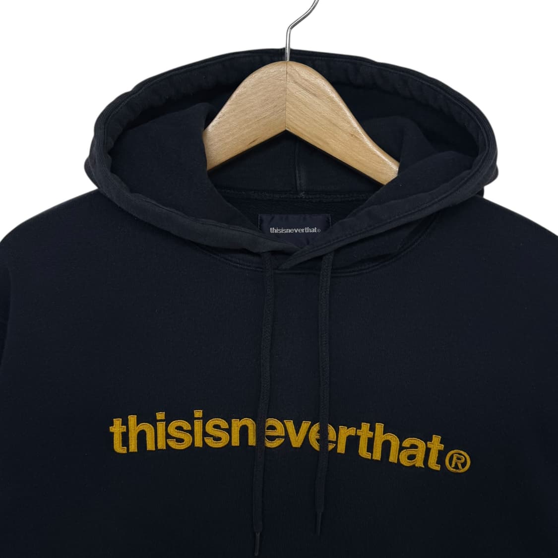 디스이즈네버댓 자수 아치로고 후드티 상품이미지2