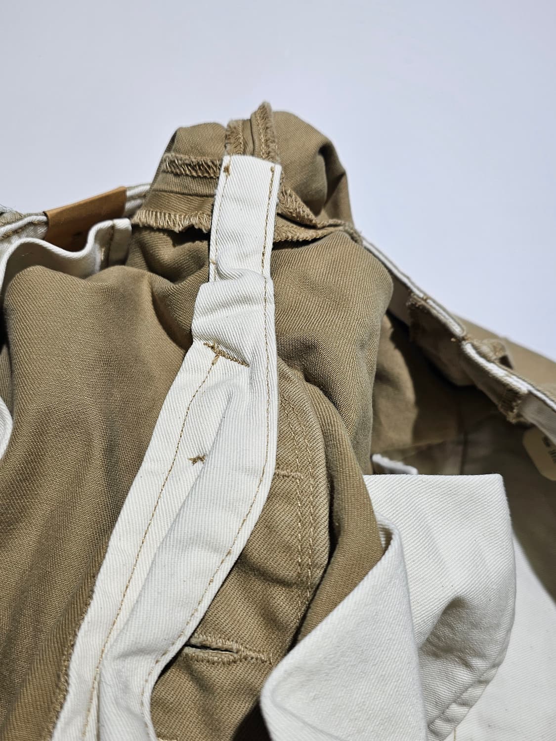 RRL 더블알엘 슬림 오피서 치노 팬츠 새상품 / 34x32 / 밀리터리 상품이미지8