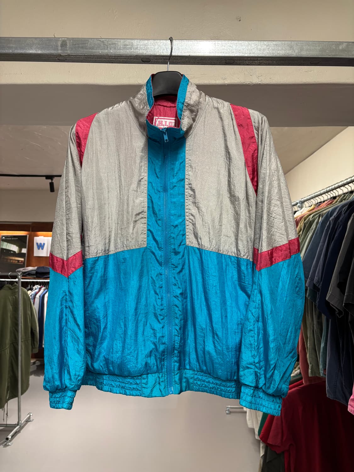 90's 빈티지 올드스쿨 바람막이 자켓   상품이미지6