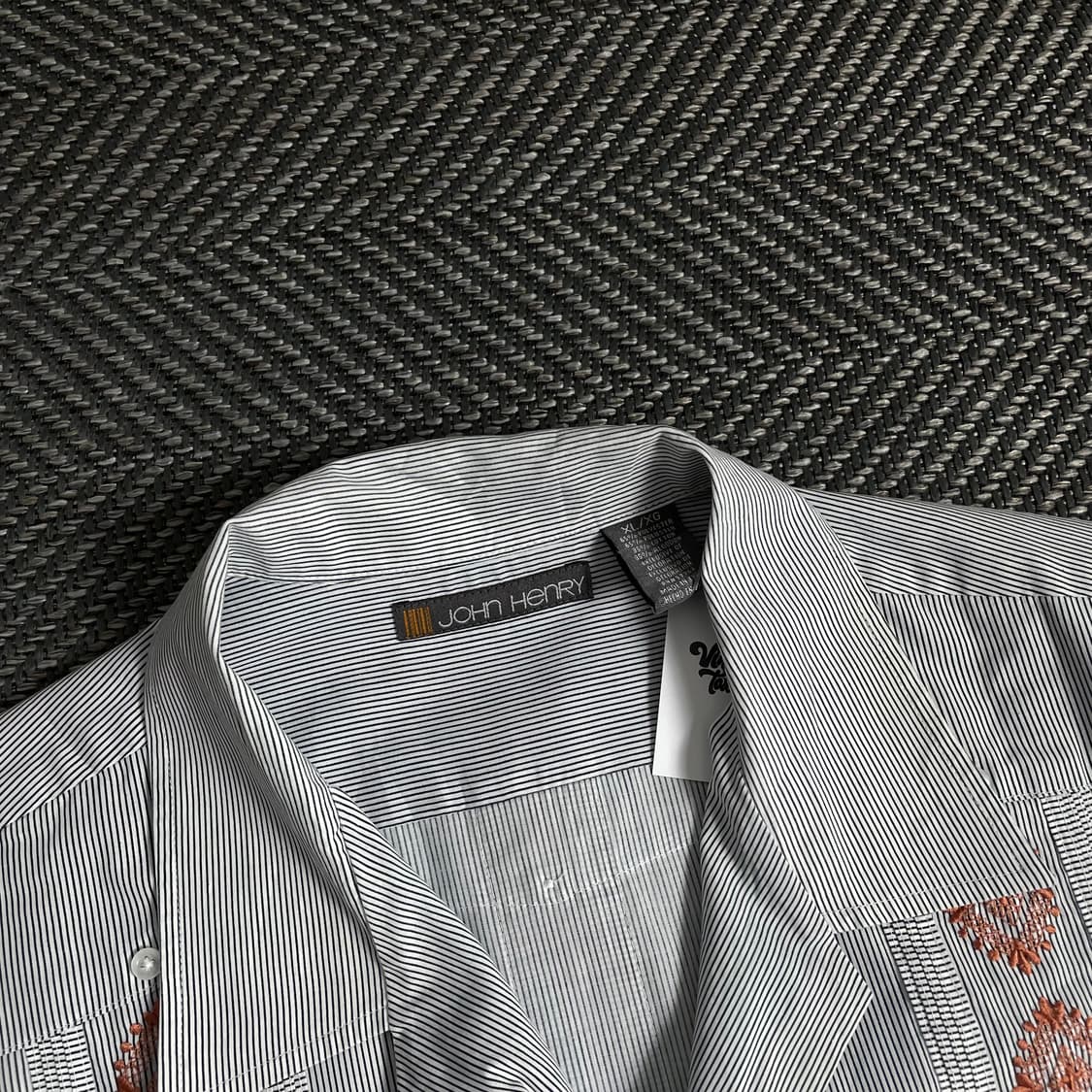 USA 오리지날 빈티지 디테일 쿠바 셔츠y 3473 상품이미지5