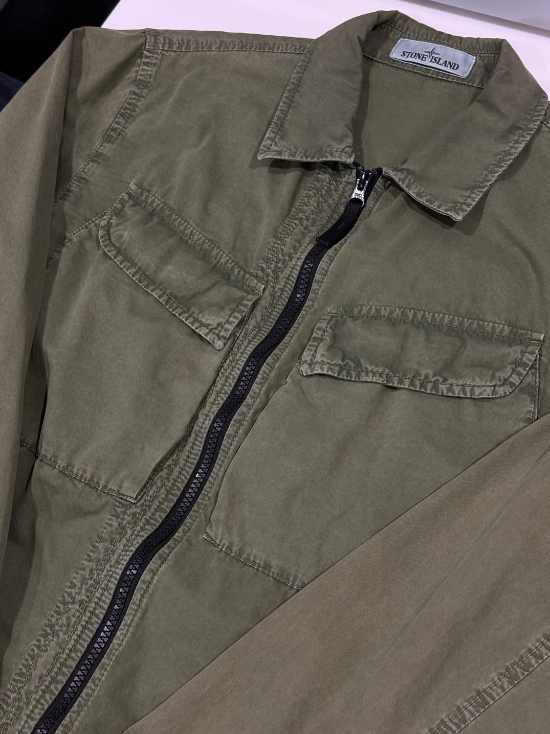 스톤아일랜드 올드이펙트 셔츠 상품이미지1