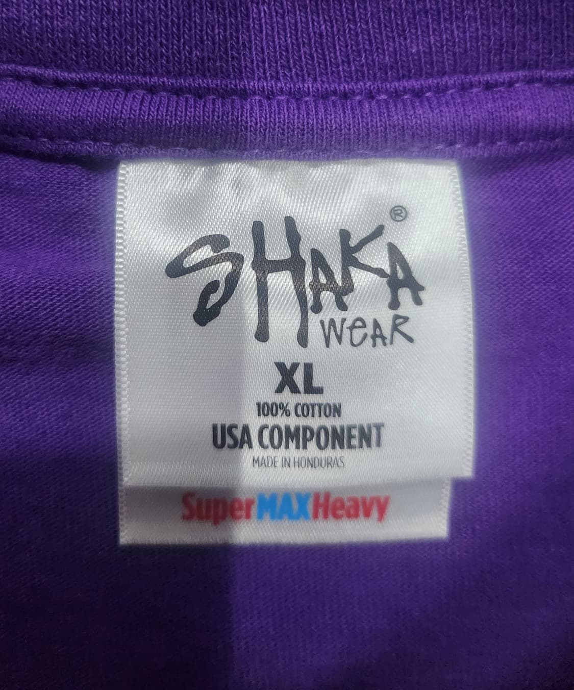 SHAKA WEAR 샤카웨어 무지 헤비웨이트 반팔티 XL 상품이미지3