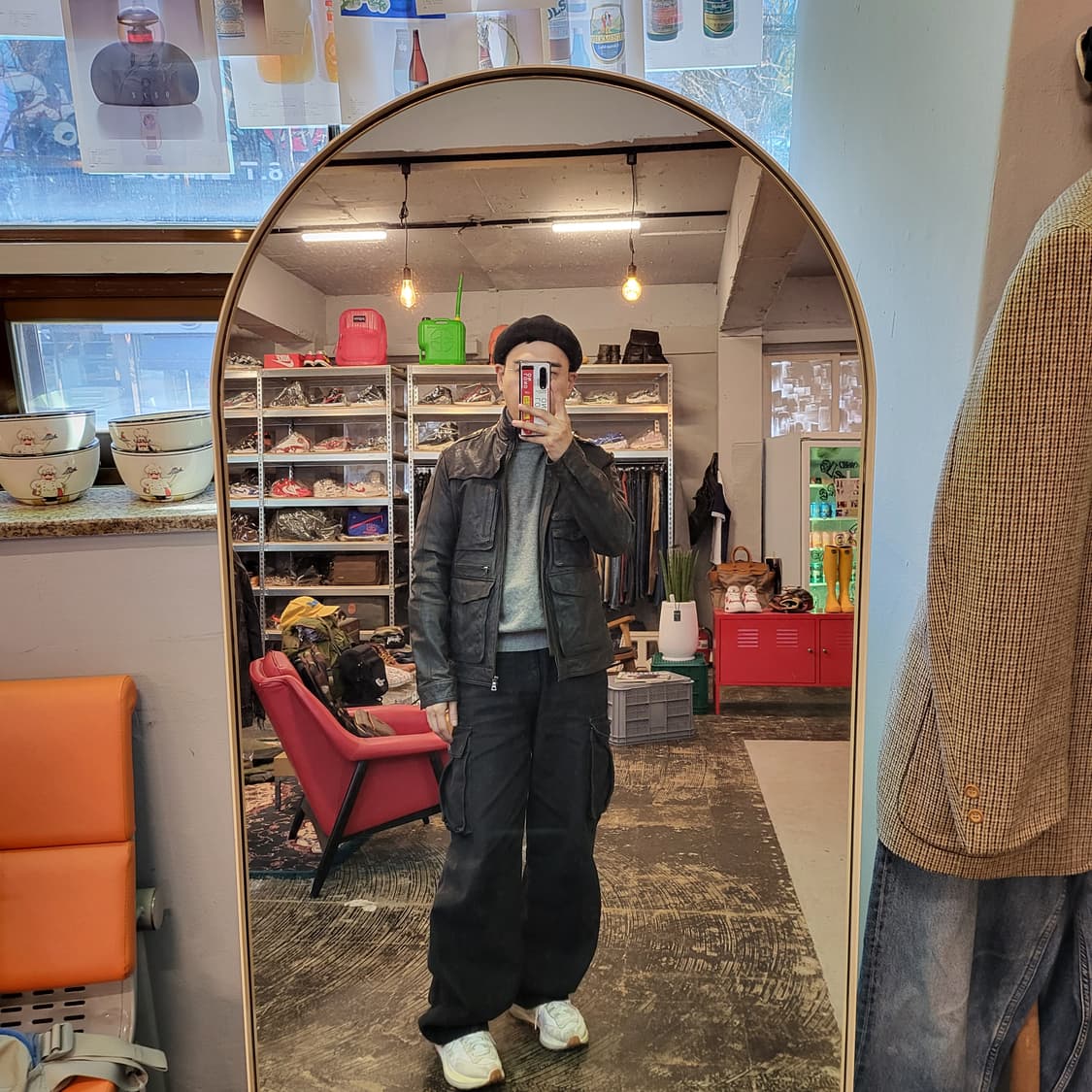 L'UOMO 레더 자켓 (100) 상품이미지2