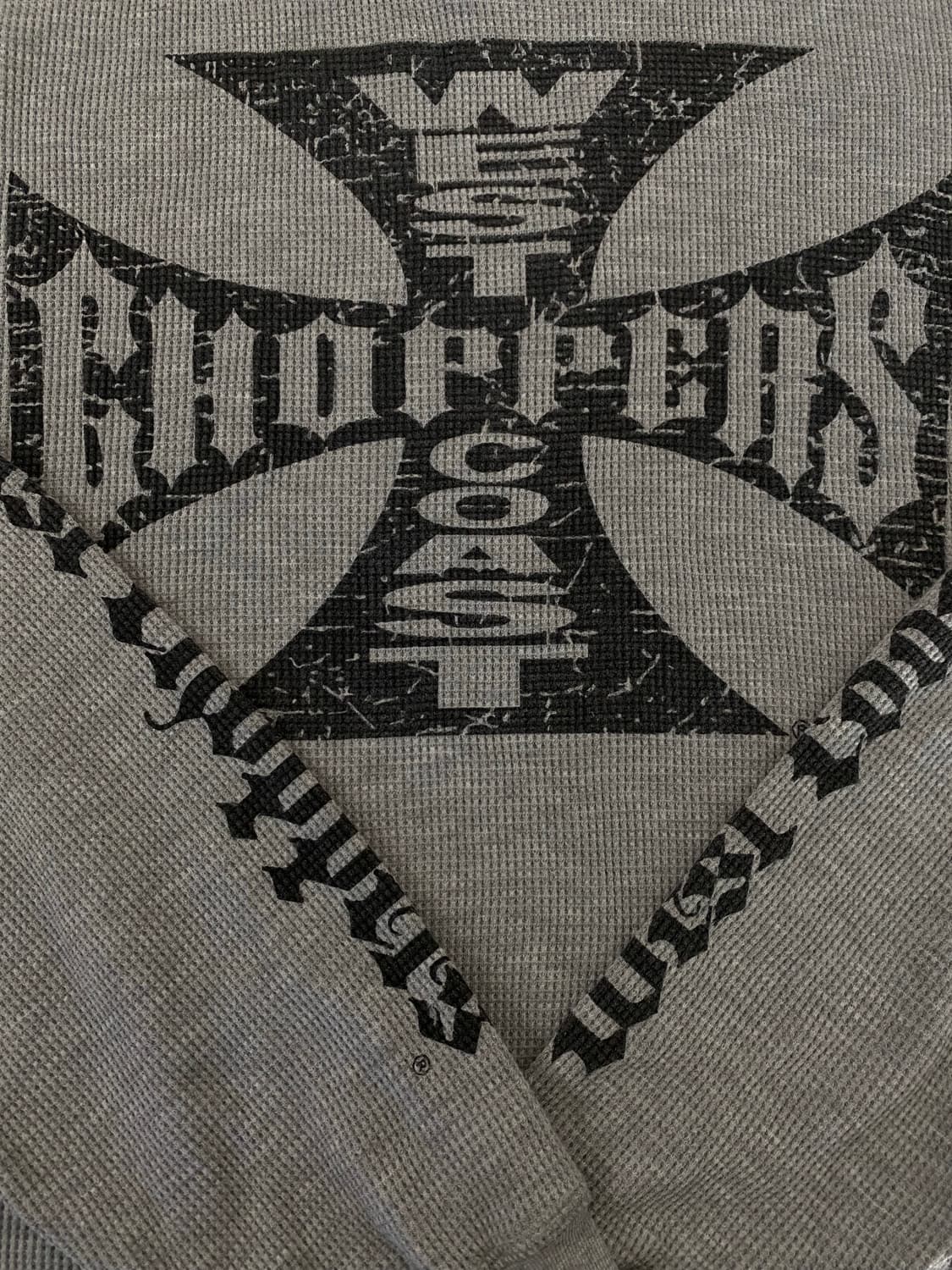 (XL) 00s west coast choppers 써멀 니트 롱슬리브 상품이미지6