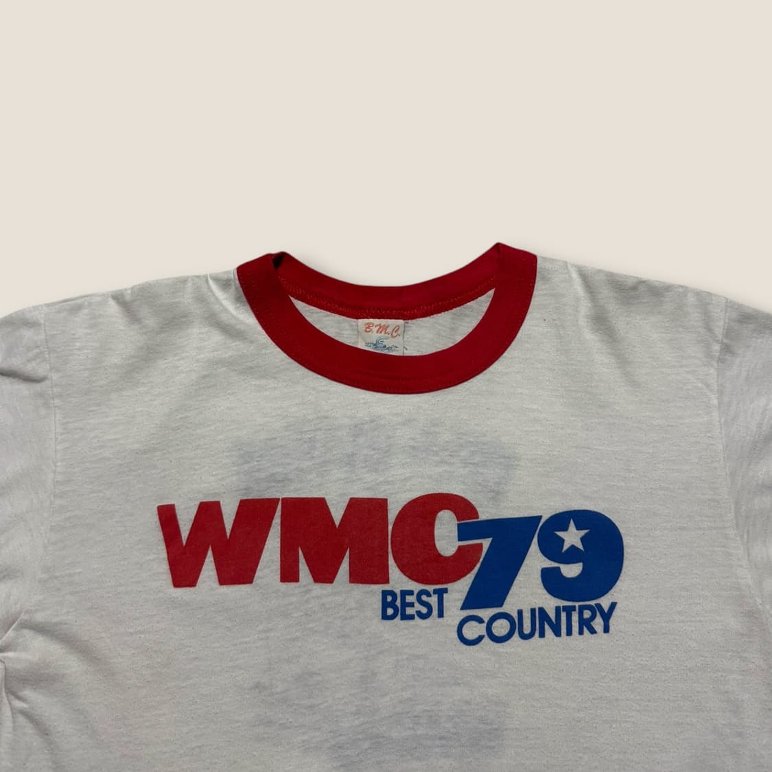 80s USA BMC WMC79 링거 머천다이즈 티셔츠 (L) 상품이미지2