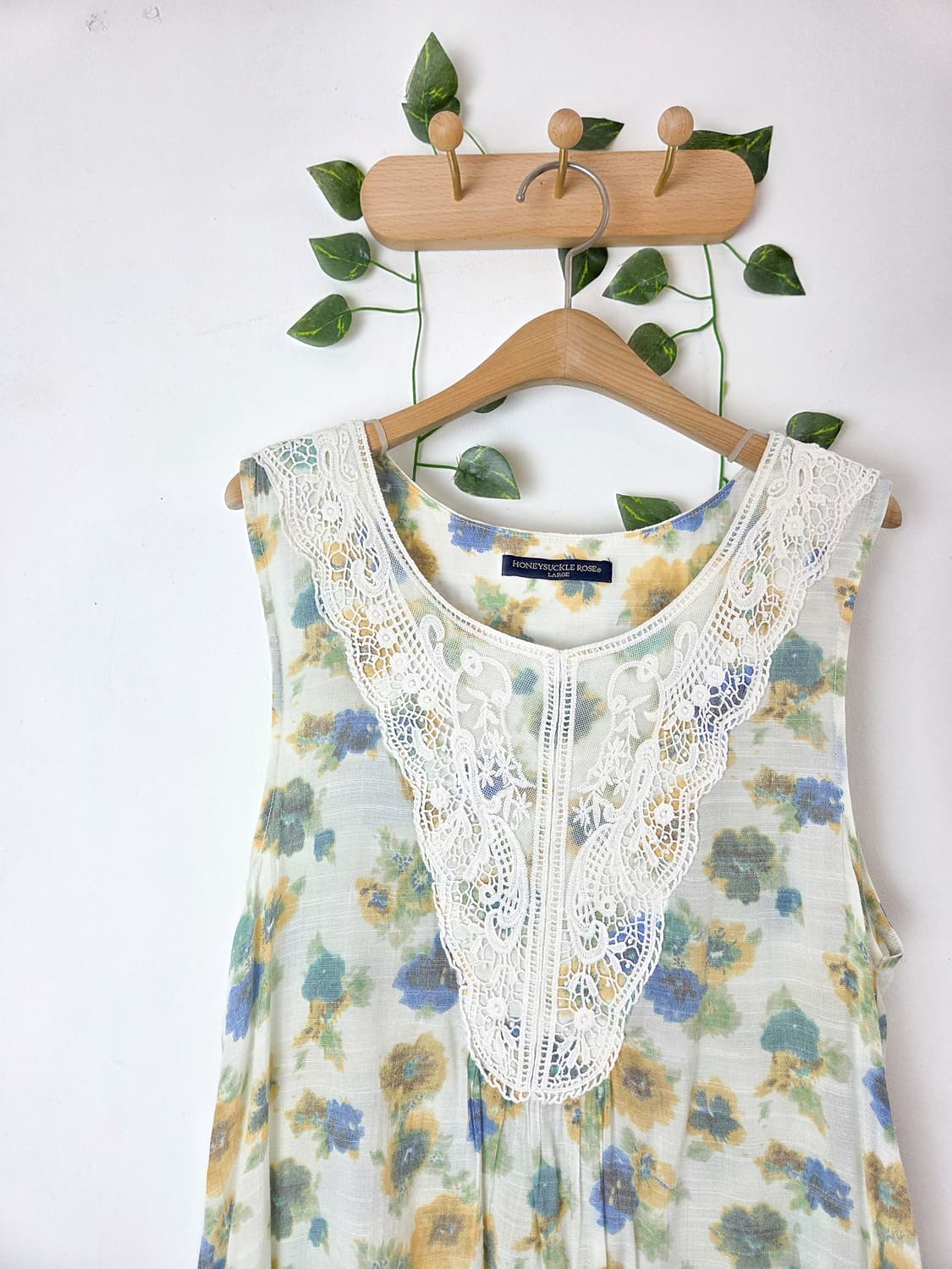 수채화 플라워 원피스 상품이미지2