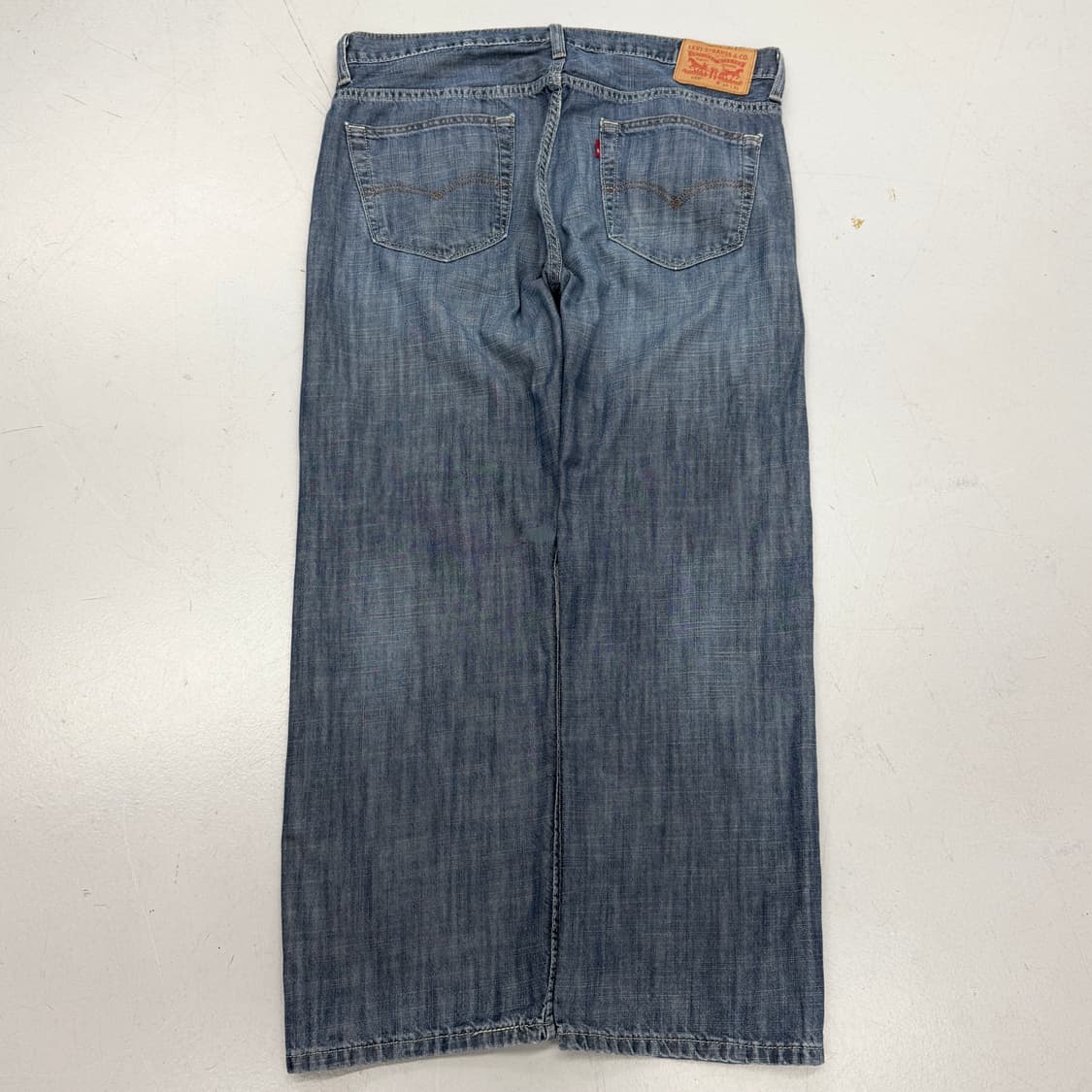 리바이스 569 새깅 워싱 와이드 스케이터 데님팬츠 상품이미지3