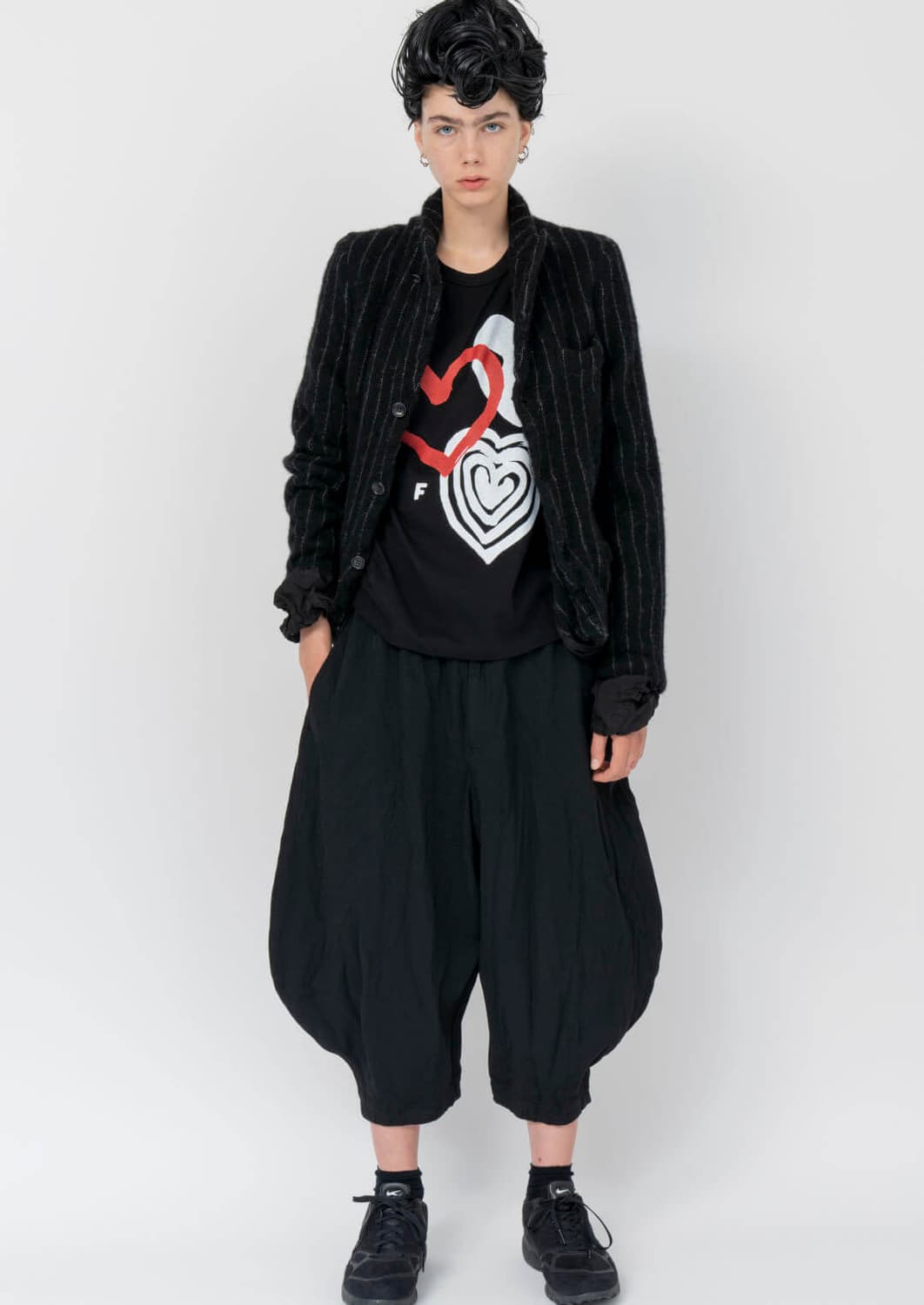 블랙 꼼데가르송  벌룬팬츠 2025ss 상품이미지2