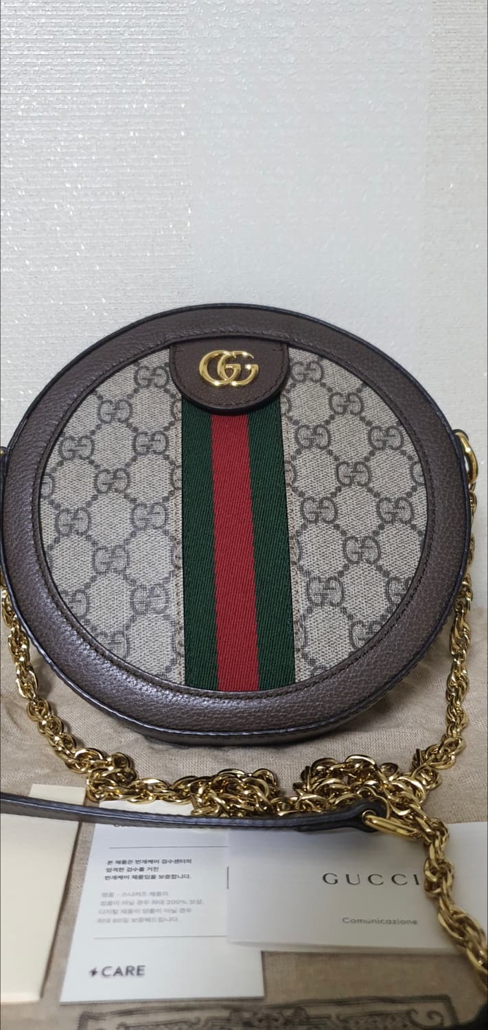 (미사용)구찌 오피디아 크로스백/탬버린백 새상품급 정품(감정서O) 상품이미지2