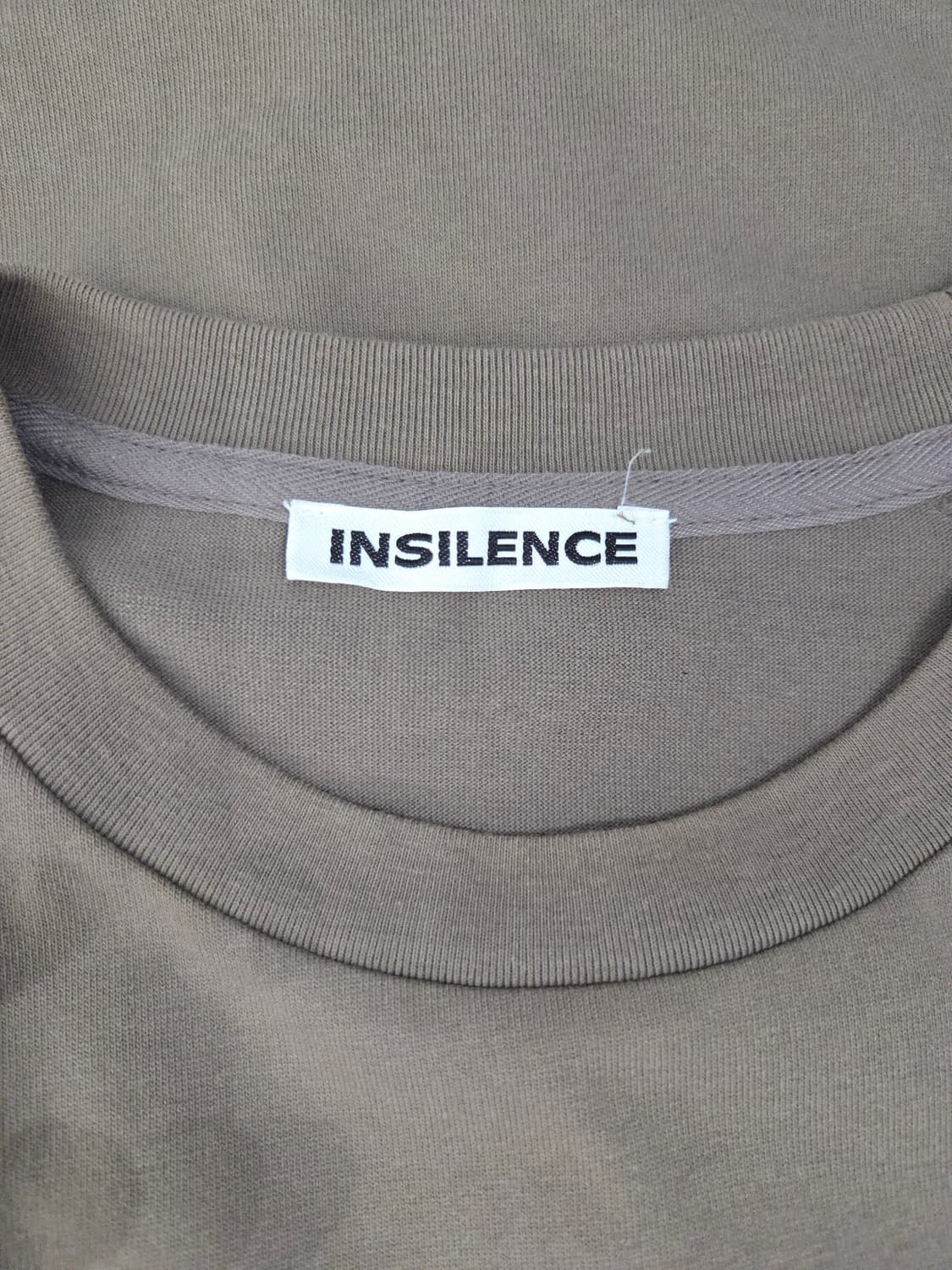인사일런스 코튼 반팔 티셔츠 상품이미지7