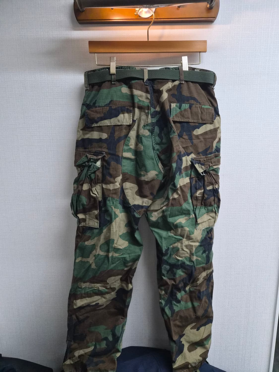 M-R) 미군 BDU 우드랜드 카고팬츠 팝니다 상품이미지2