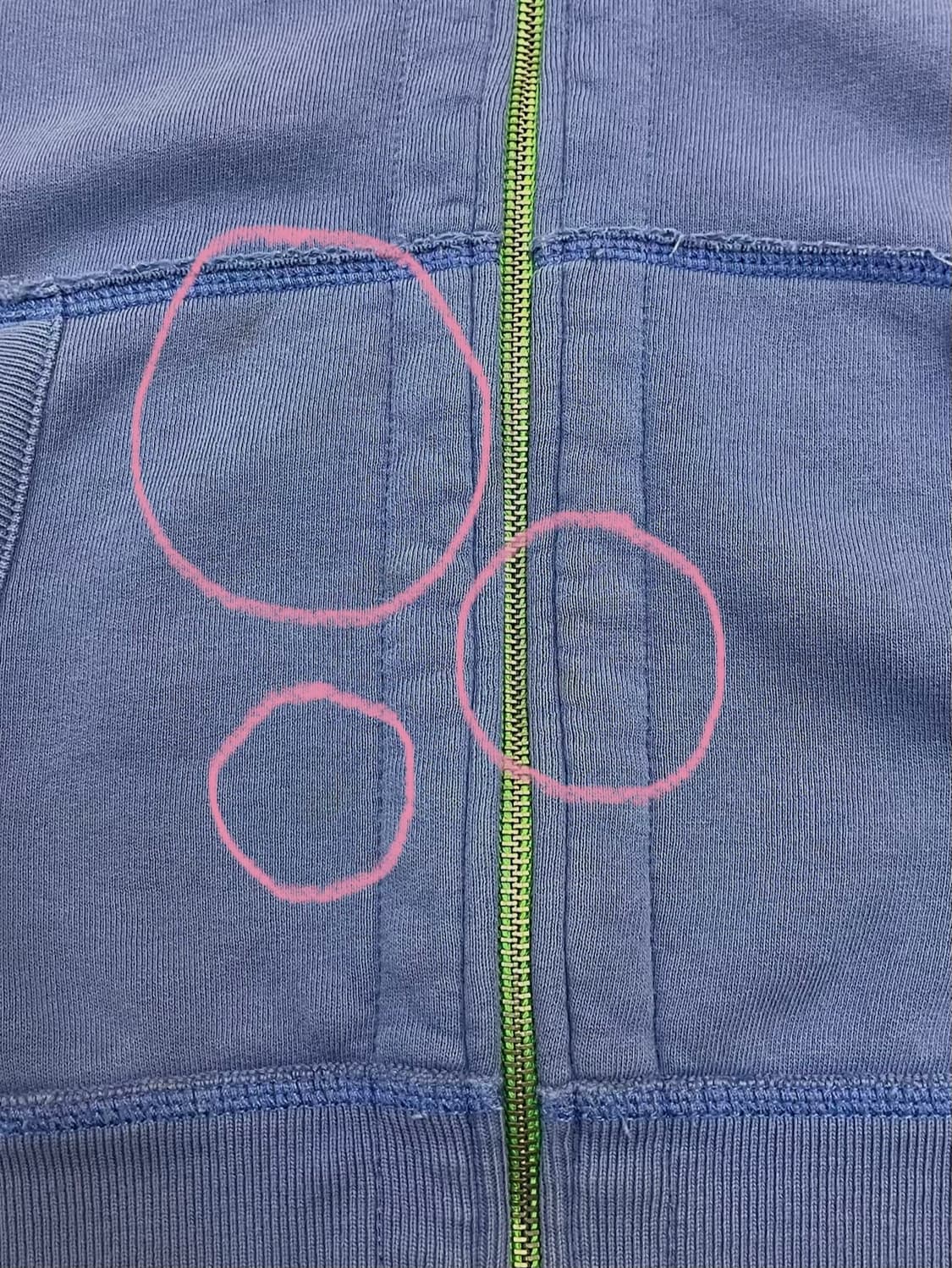 폴로 랄프로렌 기모 후드집업 블루 S #csz3356 상품이미지5