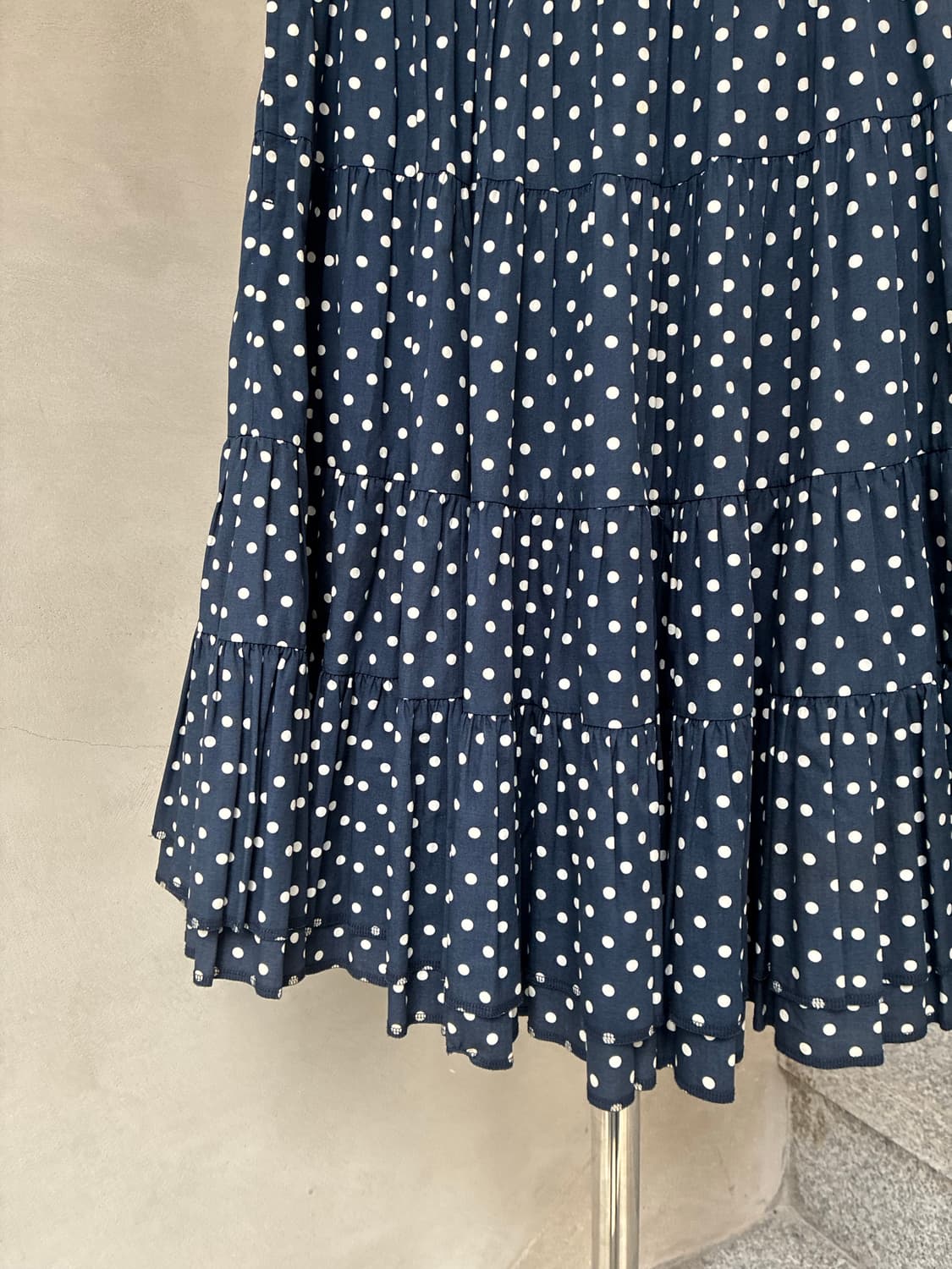 꼼데가르송 도트 플리츠 스커트 상품이미지2