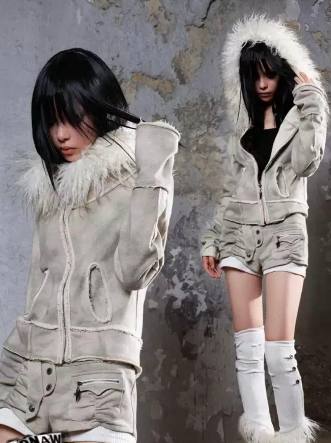 샵코어 테스트메커니즘 arianaw y2k셋업 상품이미지1