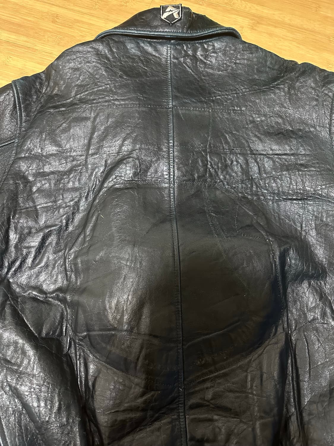 아비렉스 레더 바시티 자켓 상품이미지6