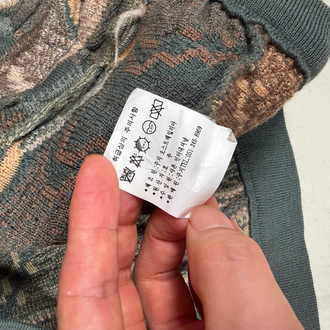 쿠지 니트 조끼 베스트 상품이미지4