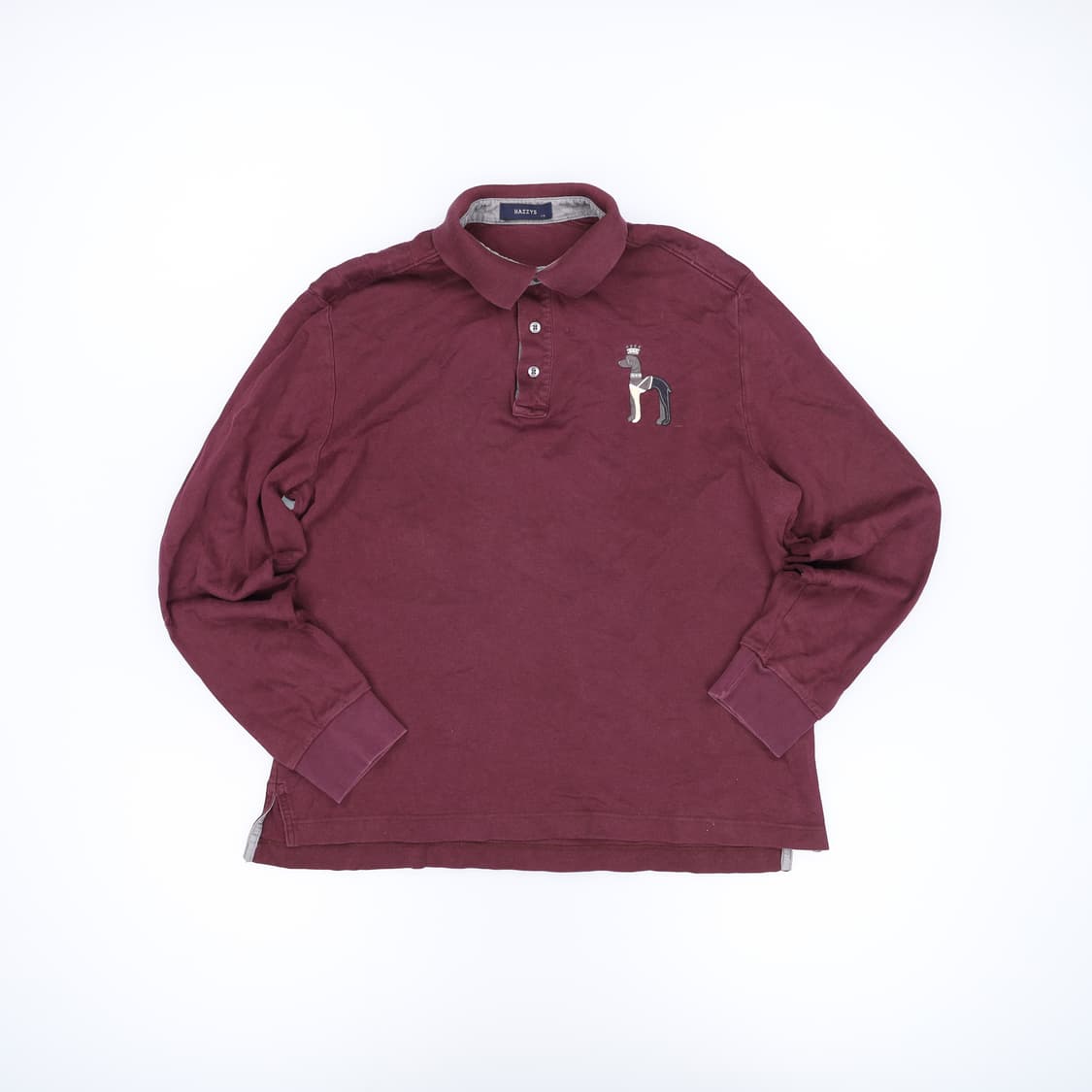 110 헤지스 긴팔 카라티 0414H1 상품이미지1