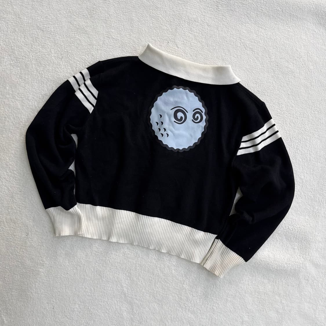 실측확인 말본 니트 집업 0331T 상품이미지2