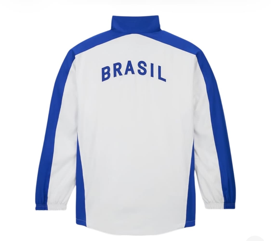 나이키 브라질 1998 리이슈 사커 레플리카 트랙 자켓 화이트 (FZ66 상품이미지2