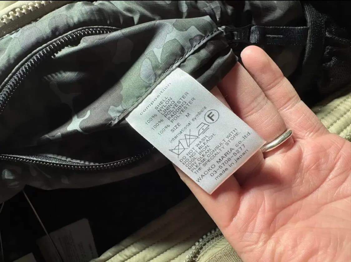 와코마리아x와일드띵스 17fw 패딩 상품이미지4