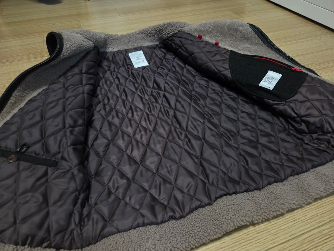 지오지아 천연 램스킨 양털 무스탕  상품이미지3