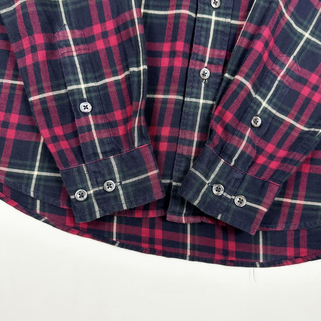 빈폴 클래식 자수 로고 체크셔츠 (S) 상품이미지4