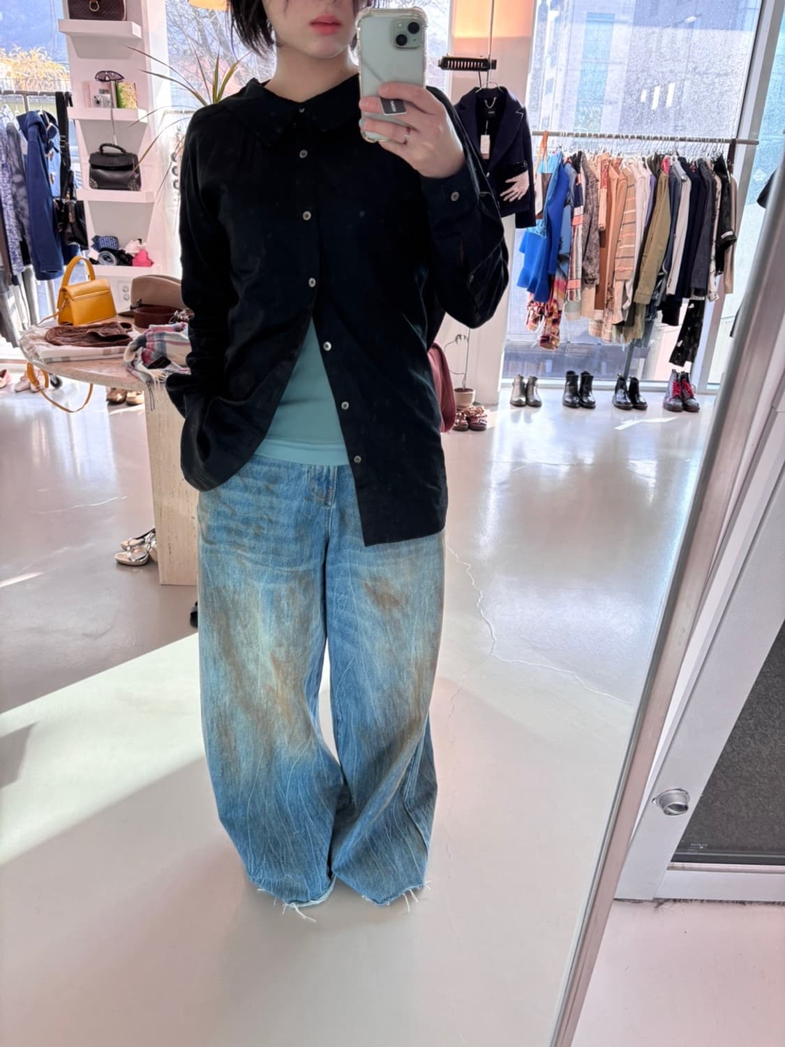 (New)Weird Market Denim Pants 상품이미지1