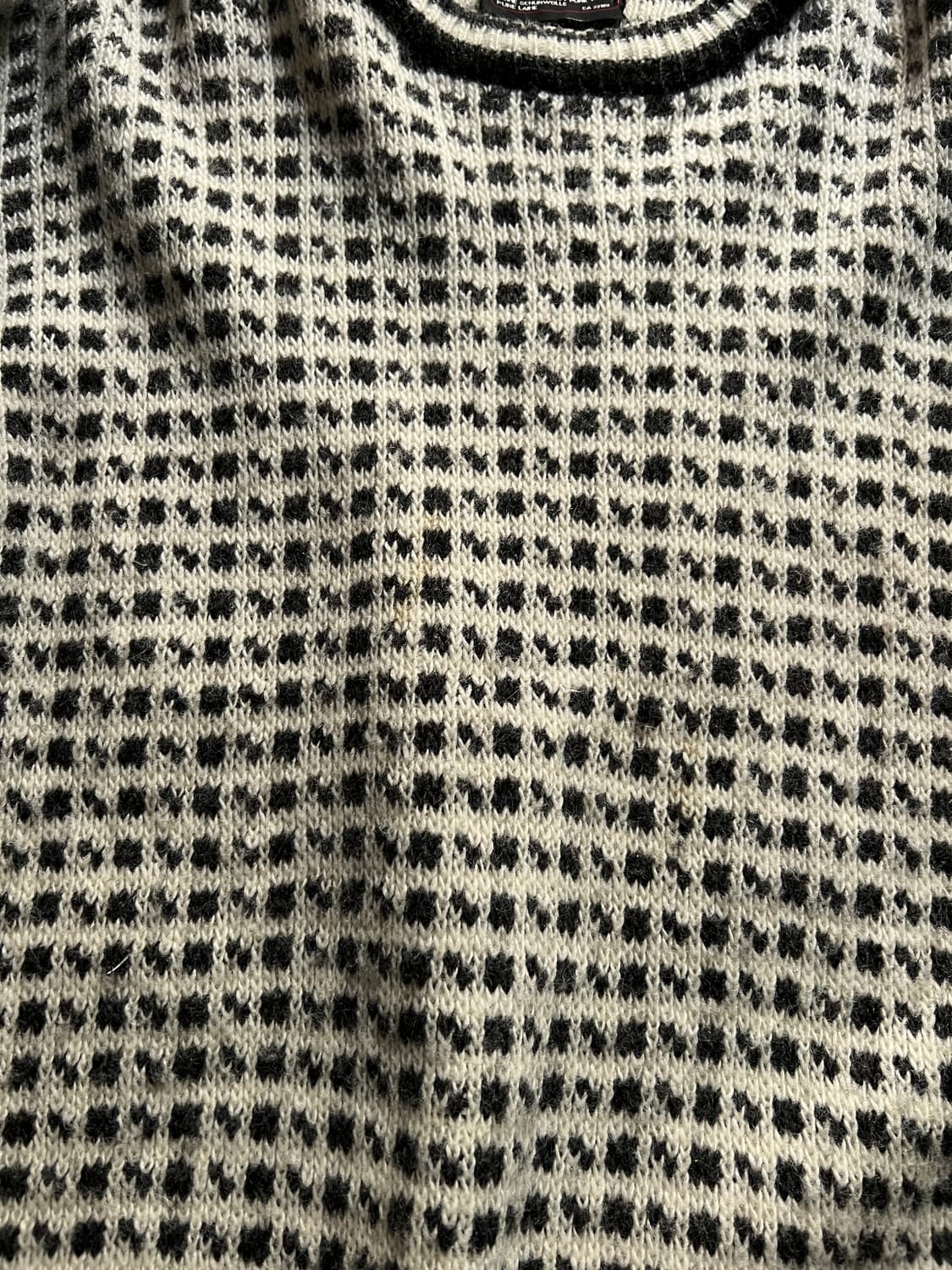 [M]90's 노르웨이제 버드아이 울 스웨터 상품이미지3