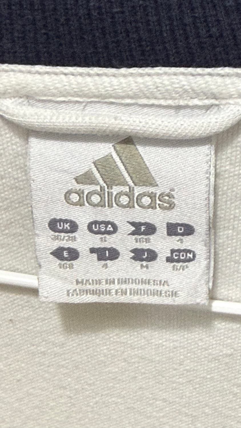 희귀 아디다스 남흰 져지 자켓 상품이미지3