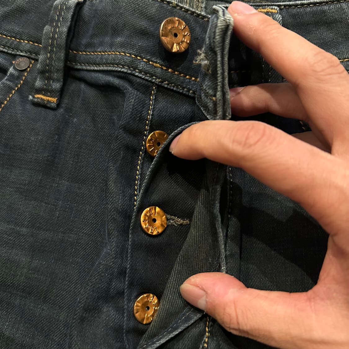 디젤 LARKEE 데님 팬츠 상품이미지4