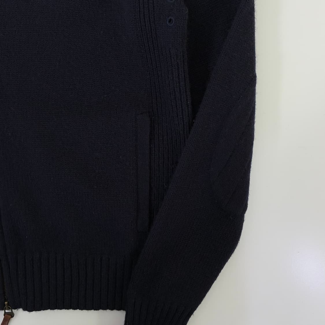 Polo  폴로 랄프로렌 레이싱 스테이블스 크라운 자수 램스울 니트 집업 상품이미지4