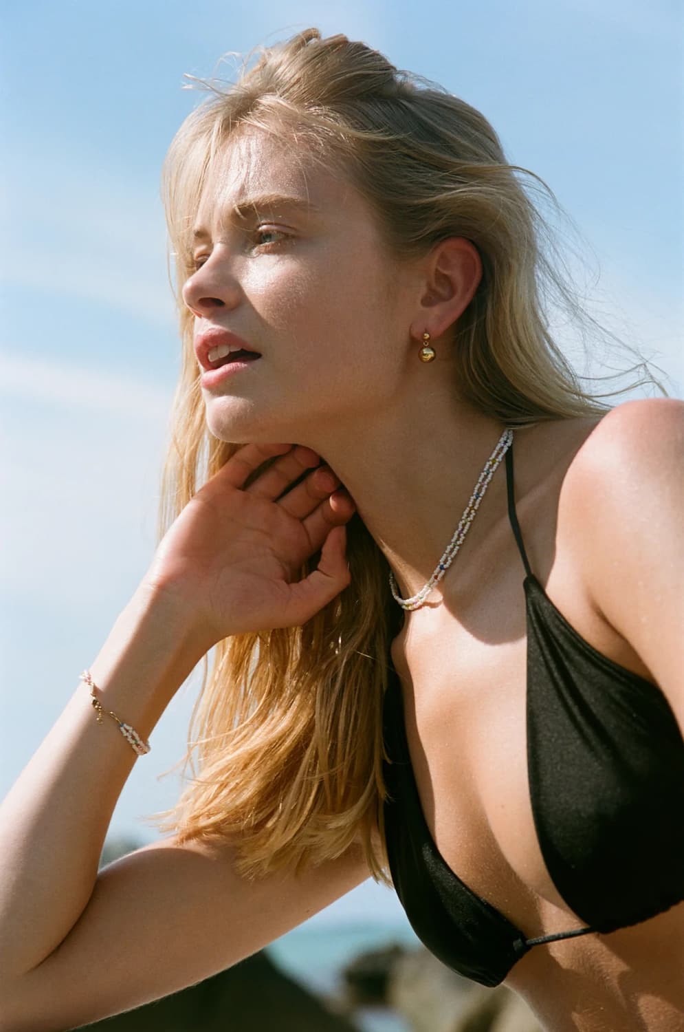 애니루 90s 초커 비즈 목걸이 상품이미지4