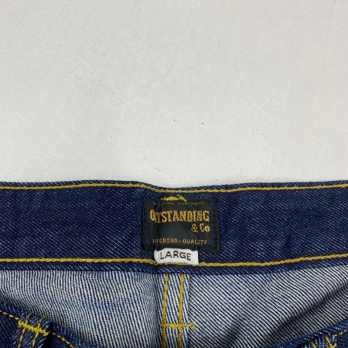아웃스탠딩 스티치 셀비지 데님 진 (34) 상품이미지8