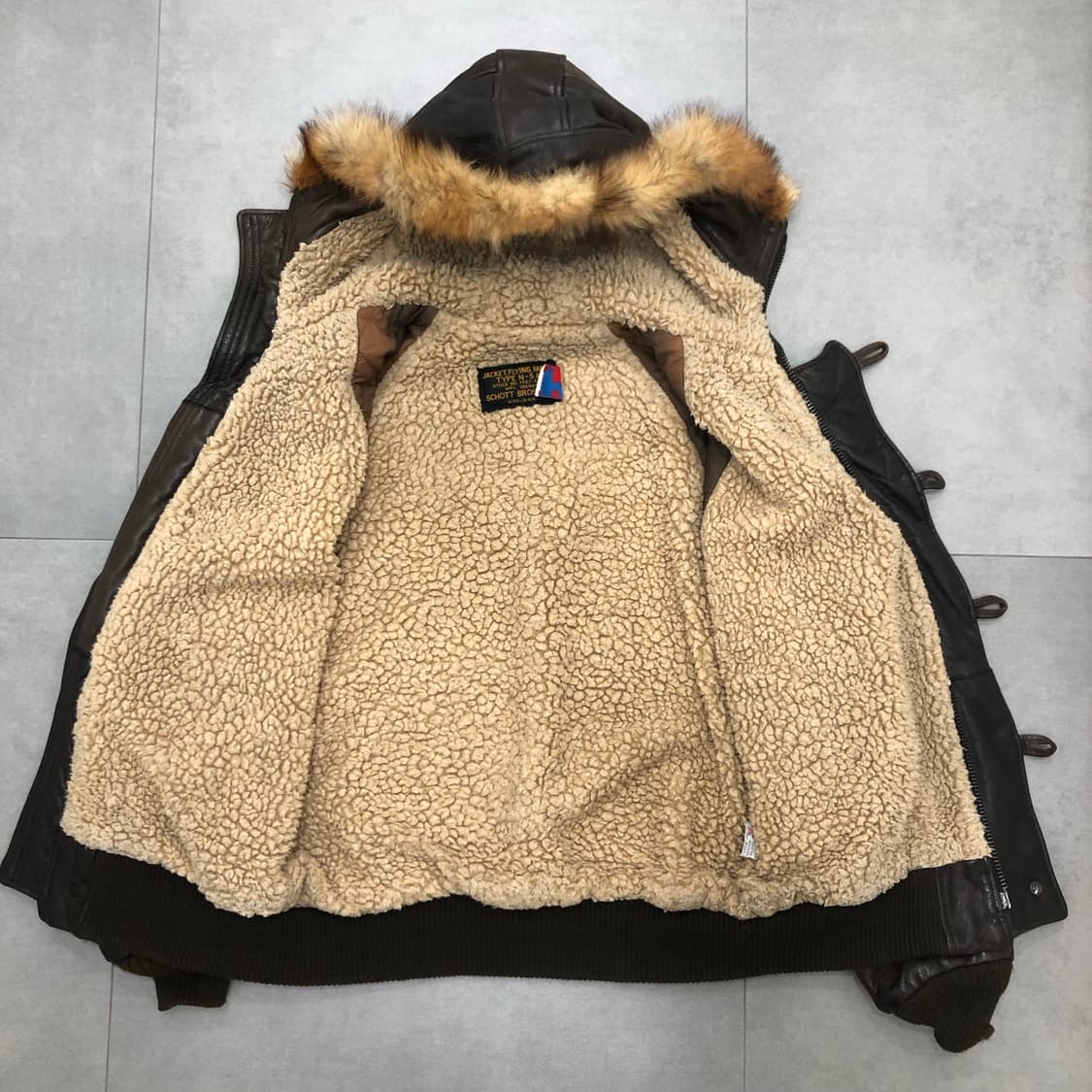 쇼트 schott n-5a 무스탕 미국 usa n2b 항공점퍼 40 상품이미지4