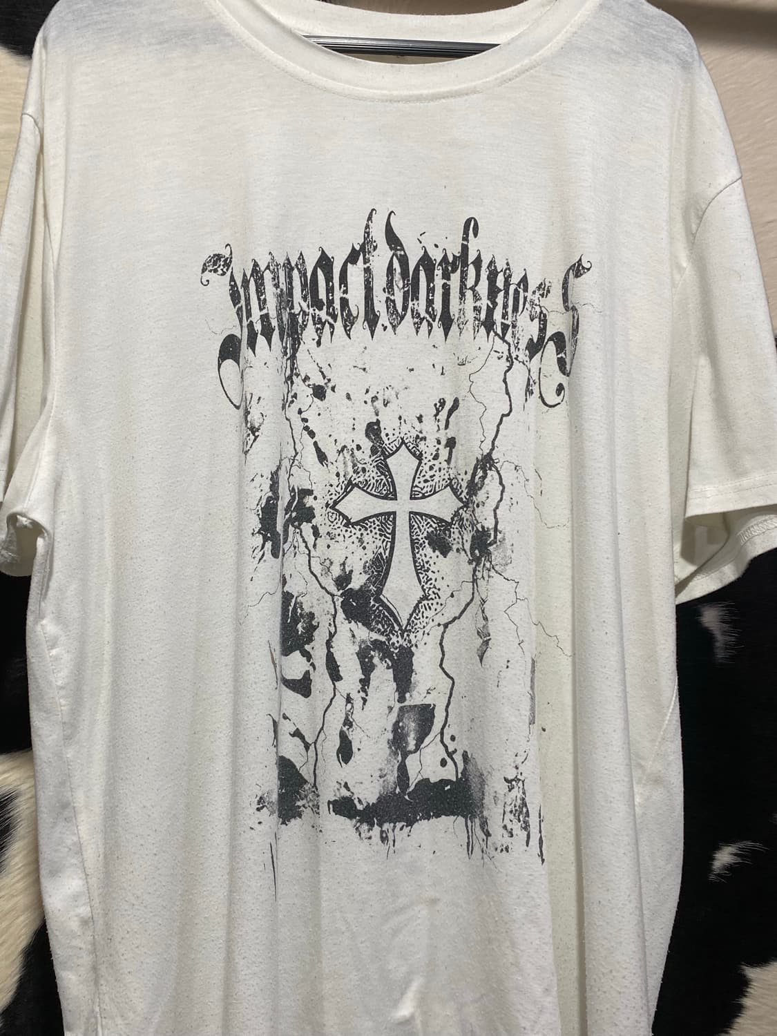 Japanese vtg 락 프린팅 오버핏 티셔츠 상품이미지3