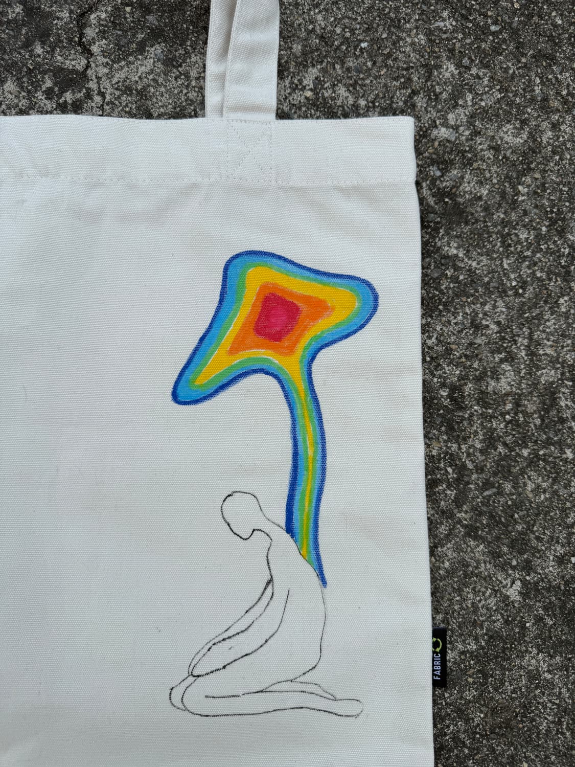 핸드페인팅 에코백 상품이미지2