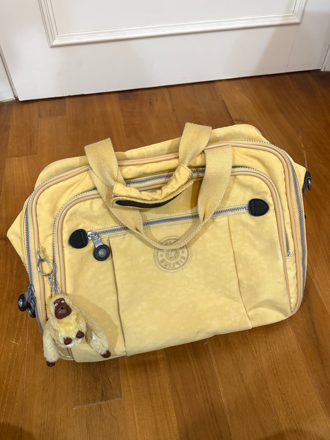 키플링 라이트옐로우 여행 보스턴백 상품이미지2