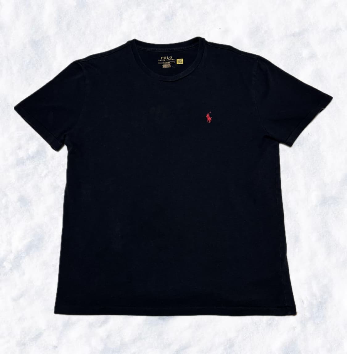 폴로 랄프로렌 검빨 반팔 상품이미지1