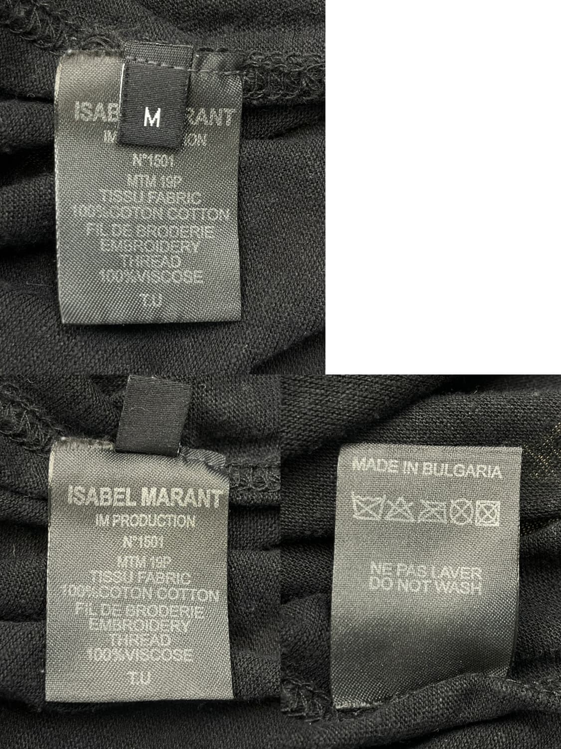 이자벨마랑 밀리 빅 로고 코튼 롱슬리브 상품이미지6