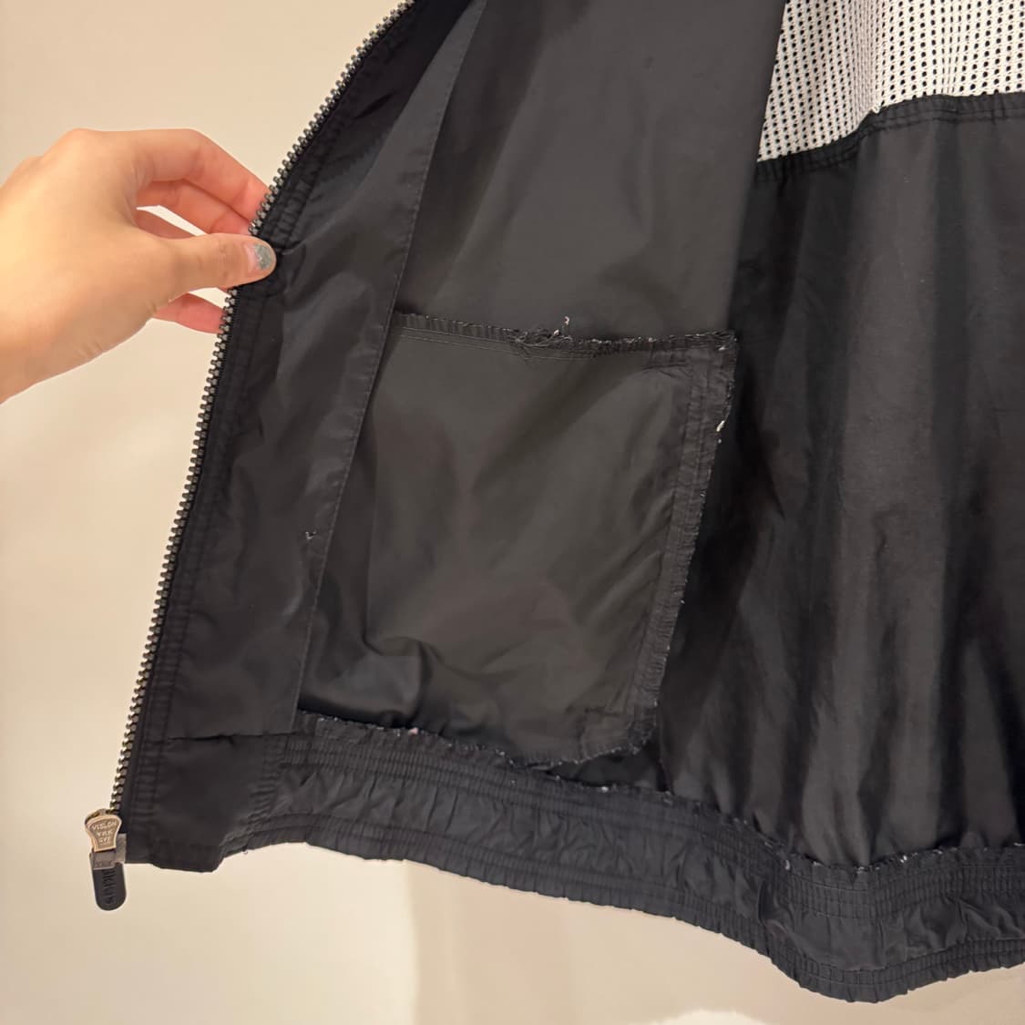 00s 아디다스 나일론 후드 트랙 자켓 상품이미지5