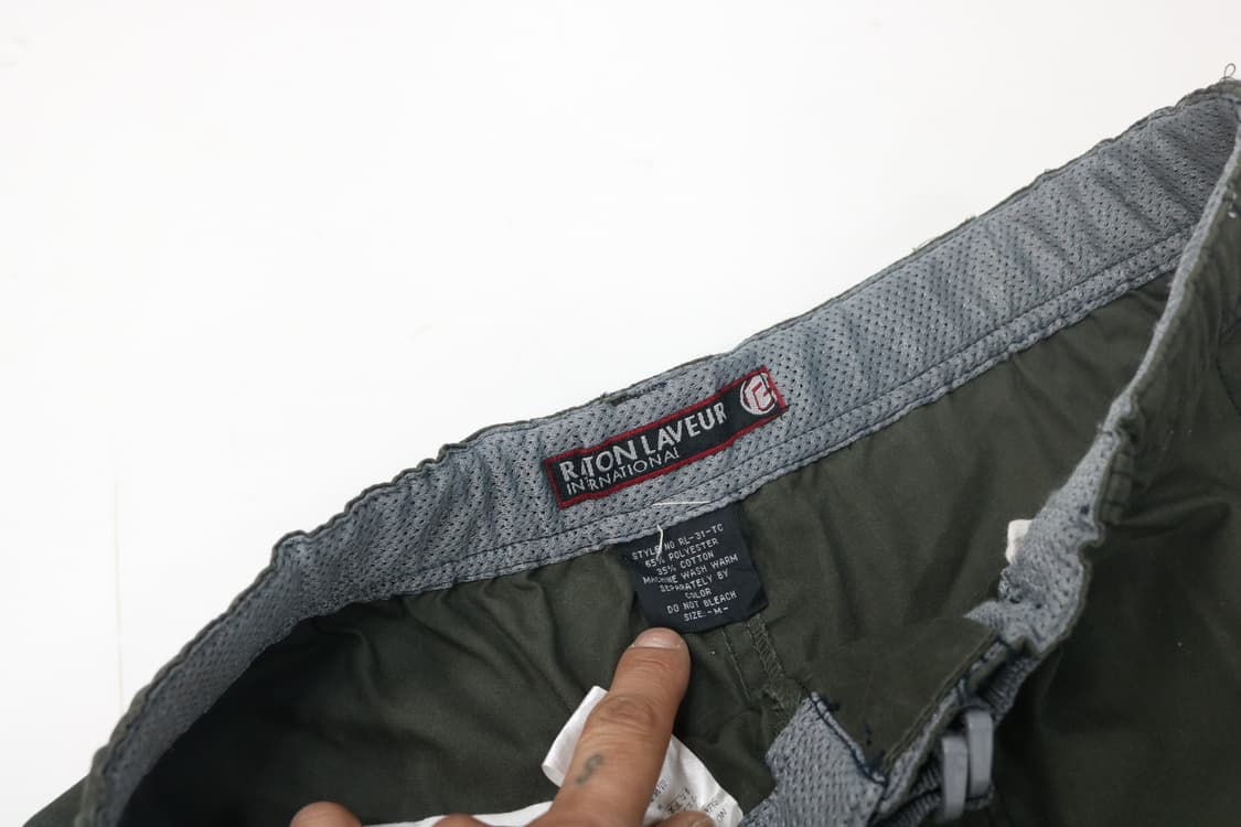 RATON LAVEUR 빈티지 투웨이 카고 팬츠 카키 상품이미지6