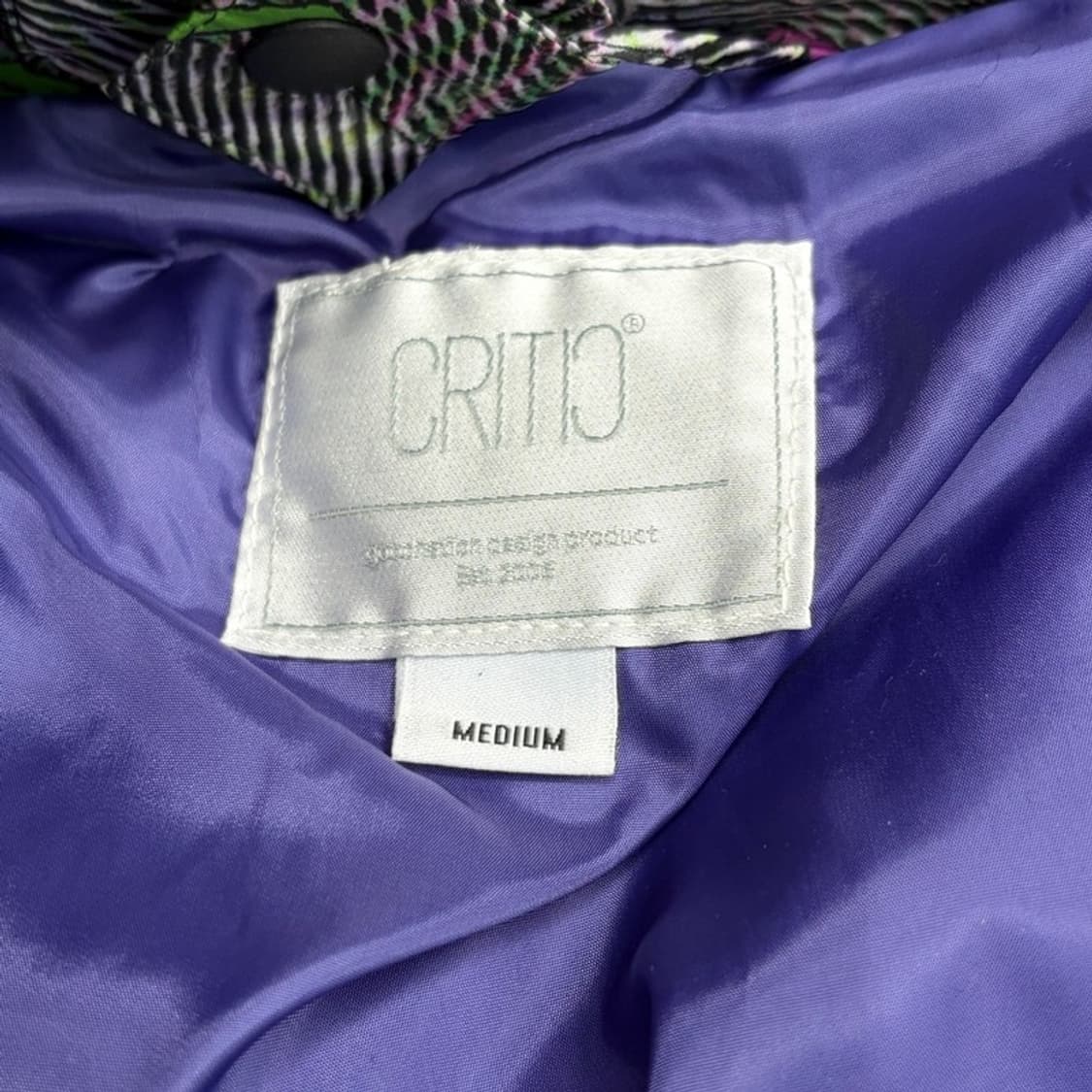 CRITIC 올 터레인 구스다운 패딩 자켓 M 상품이미지5