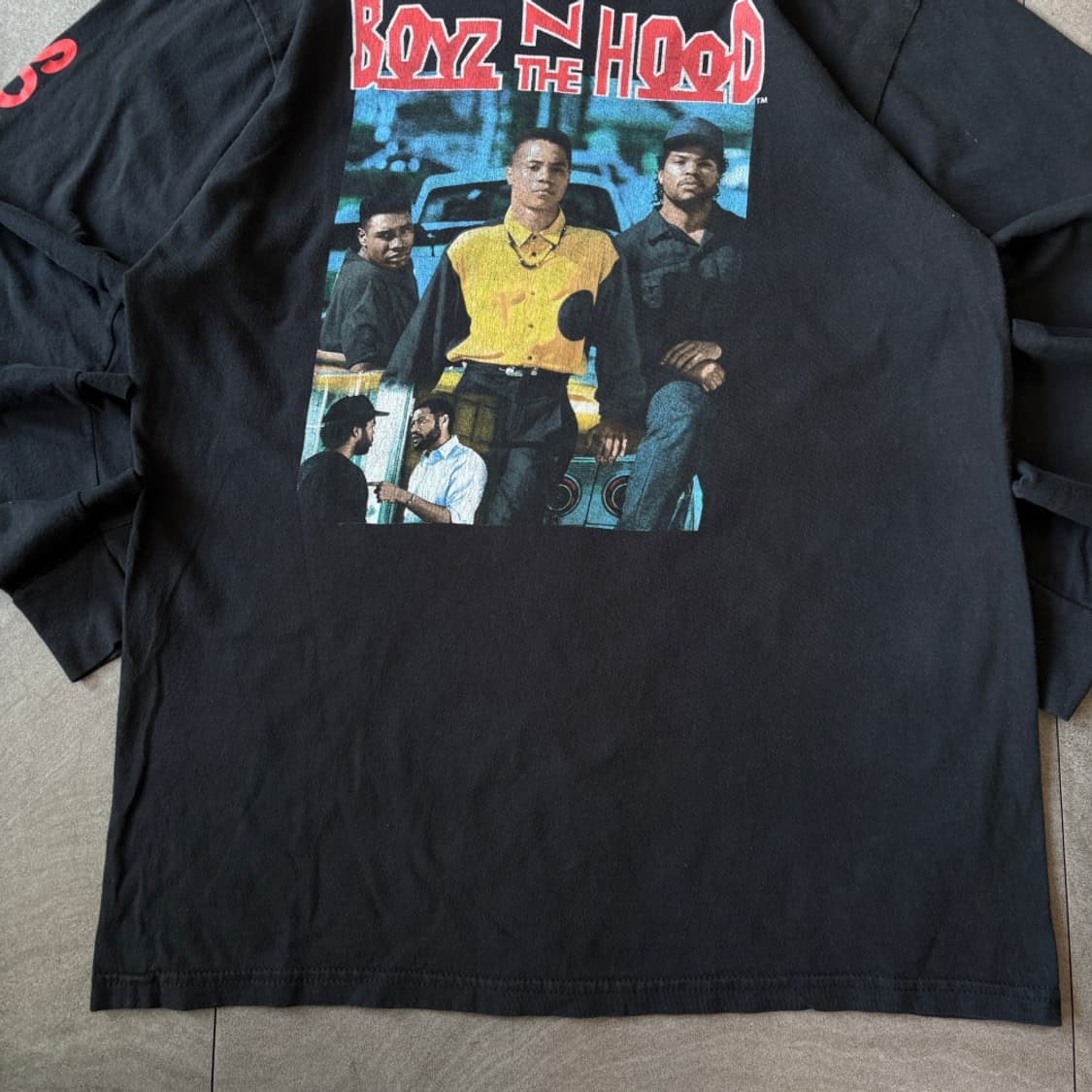 보이즈 앤 후드 롱 슬리브 긴팔티  상품이미지4