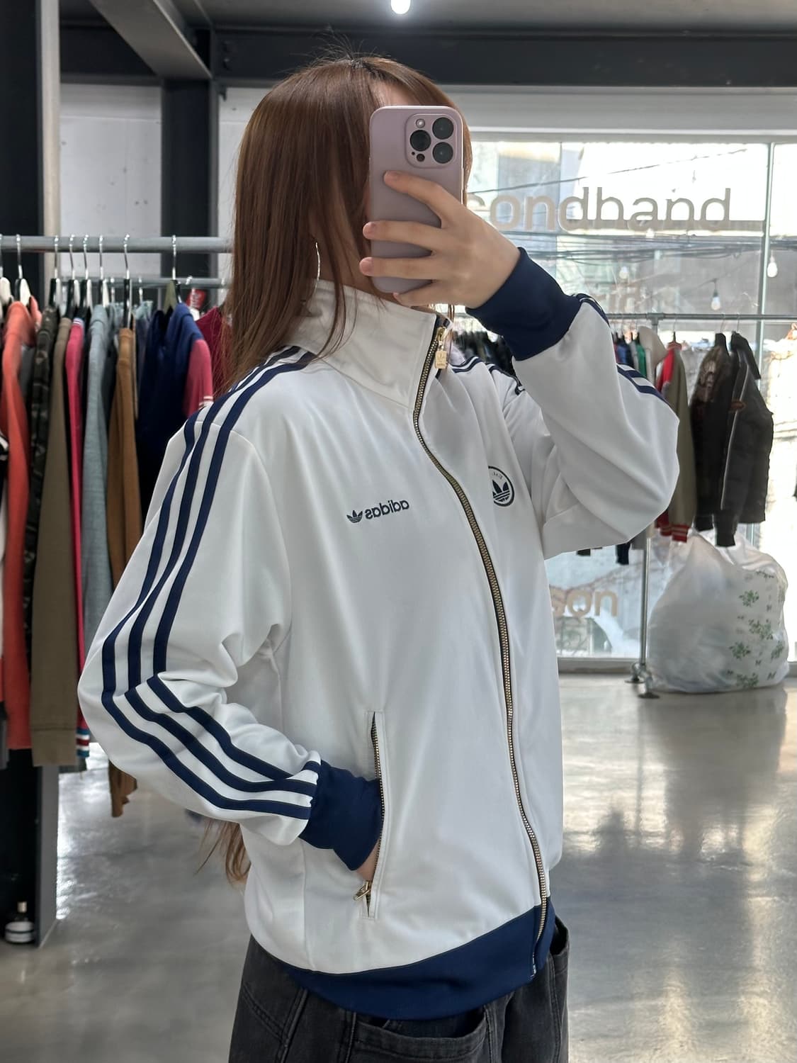 아디다스 파이어버드 배지 트랙져지 상품이미지4